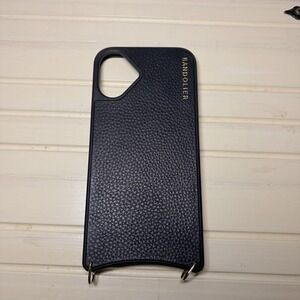 Bandolier Remi Mag Safe iphone 16 Plus Phone Crossbody Case Black CASE ONLY